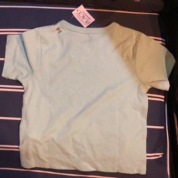 NWT 18-24M The Children’s Place Birthday shirt. Light green brand new - Picture 4 of 5
